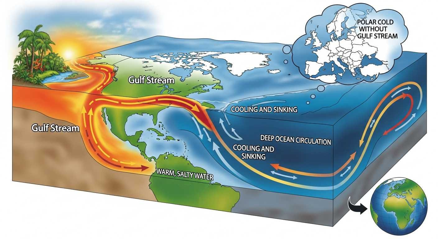 Le Gulf Stream, c'est quoi au juste ?