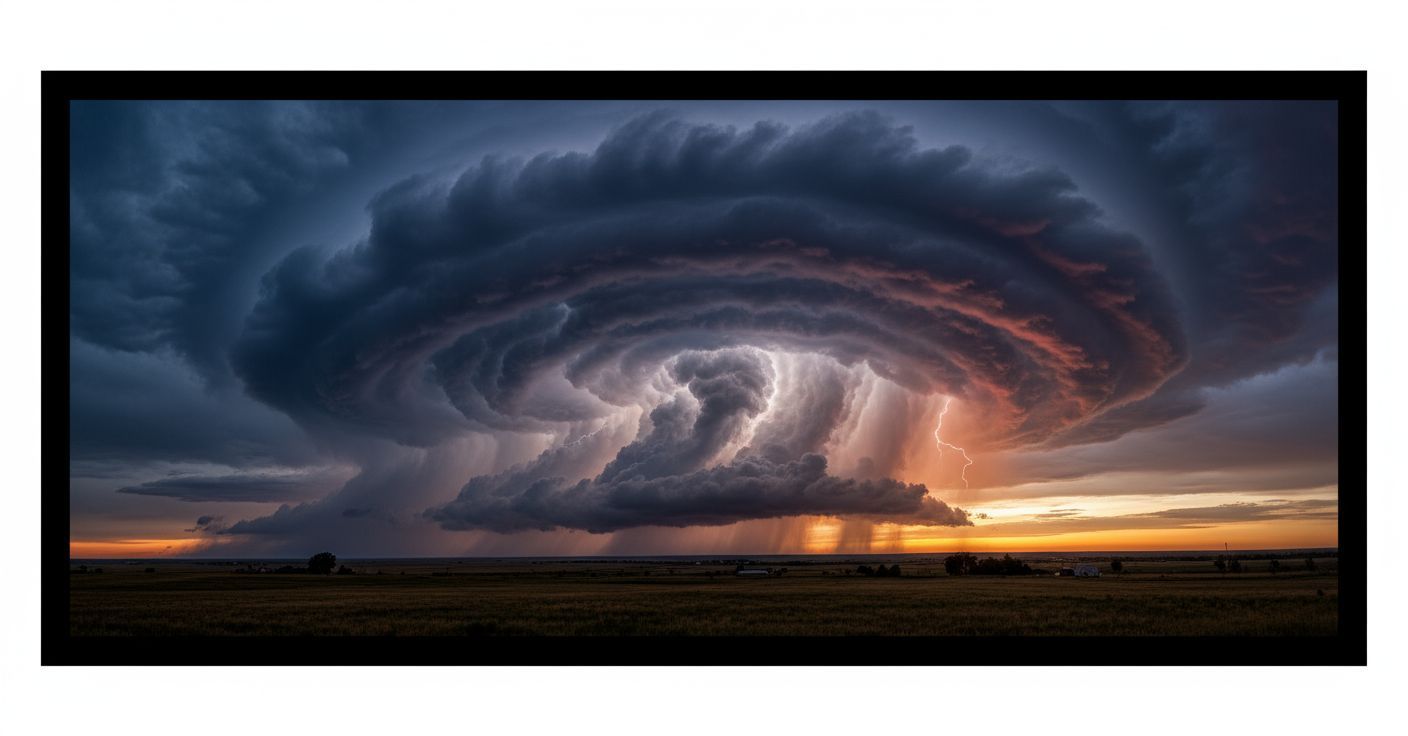 Alors, d'où viennent les très gros grêlons ?