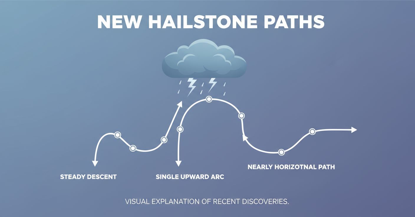 Ce que révèle vraiment le voyage des grêlons