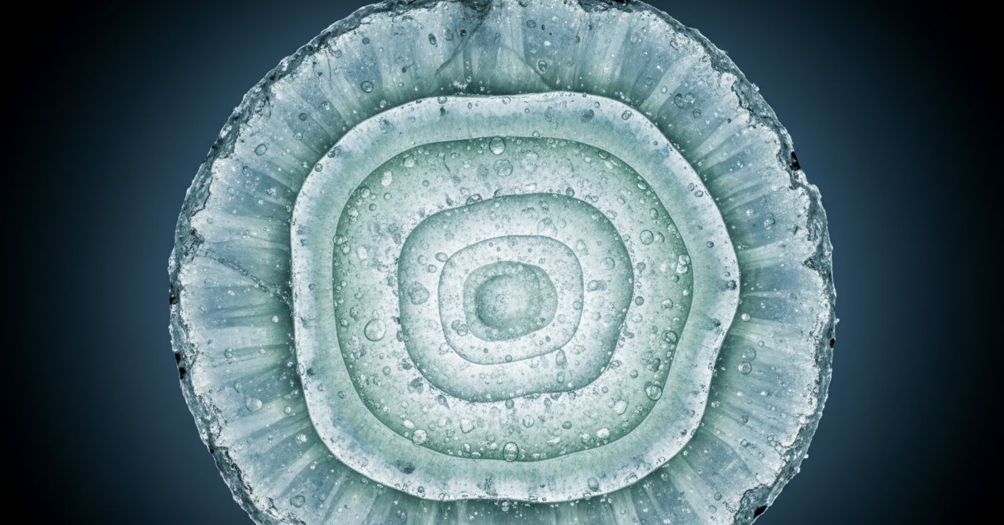 Des "empreintes digitales" cachées dans la glace