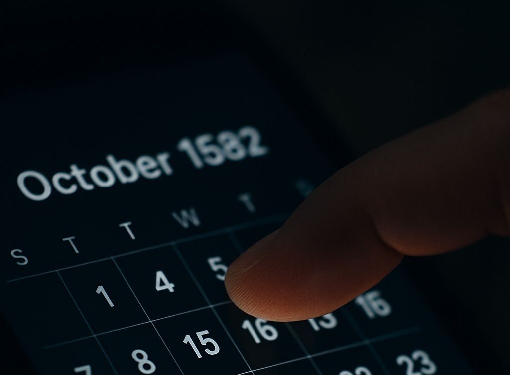 Le mystère d&rsquo;octobre 1582 : Pourquoi il manque 10 jours dans votre calendrier