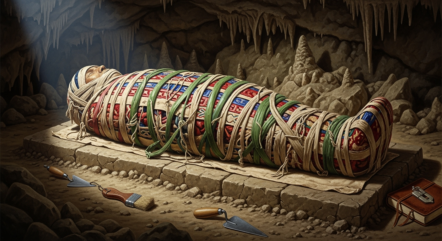 Le secret millénaire de l'estomac d'une momie : ce que les bactéries nous révèlent