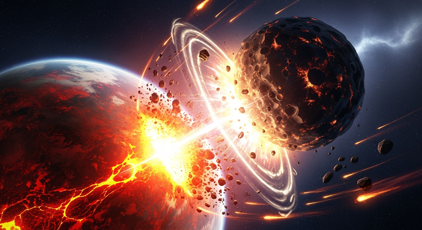 L'impact géant qui a tout changé