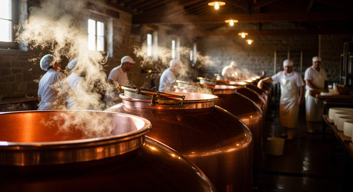 Le parmesan, une fabrication bien particulière