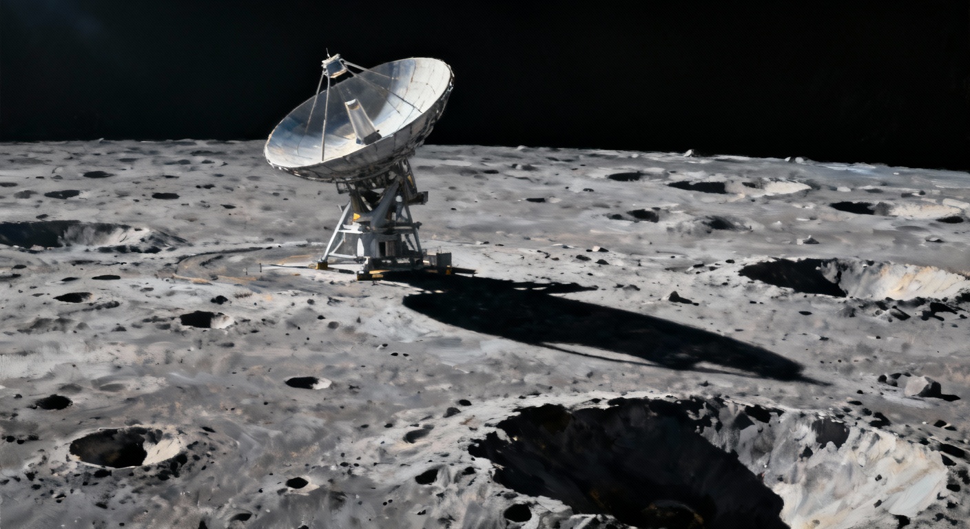 Pourquoi aller sur la lune pour écouter ?