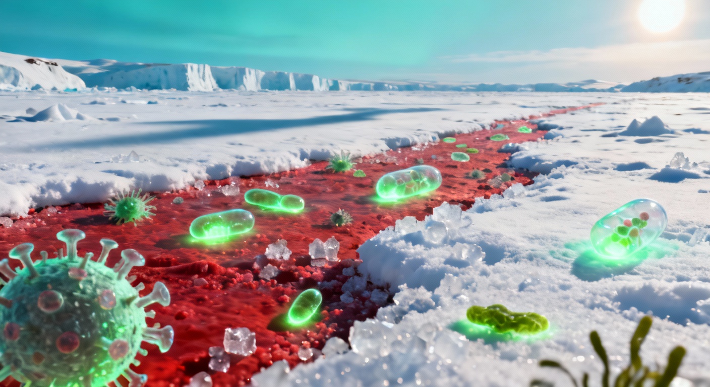 Groenland : le virus géant, cet allié inattendu qui freine la fonte des glaces