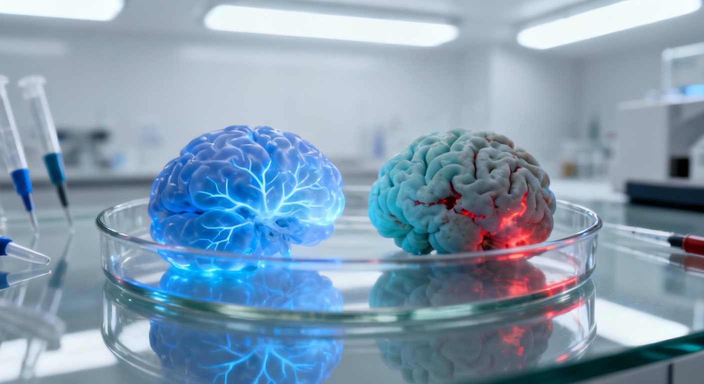 L'expérience des "mini-cerveaux" en laboratoire