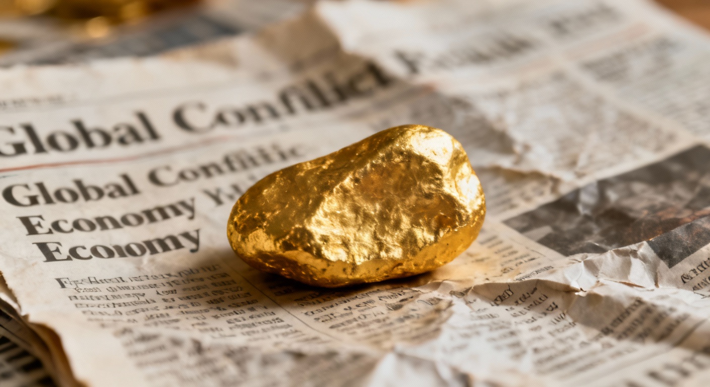 Mais pourquoi l'or brille-t-il autant maintenant ?