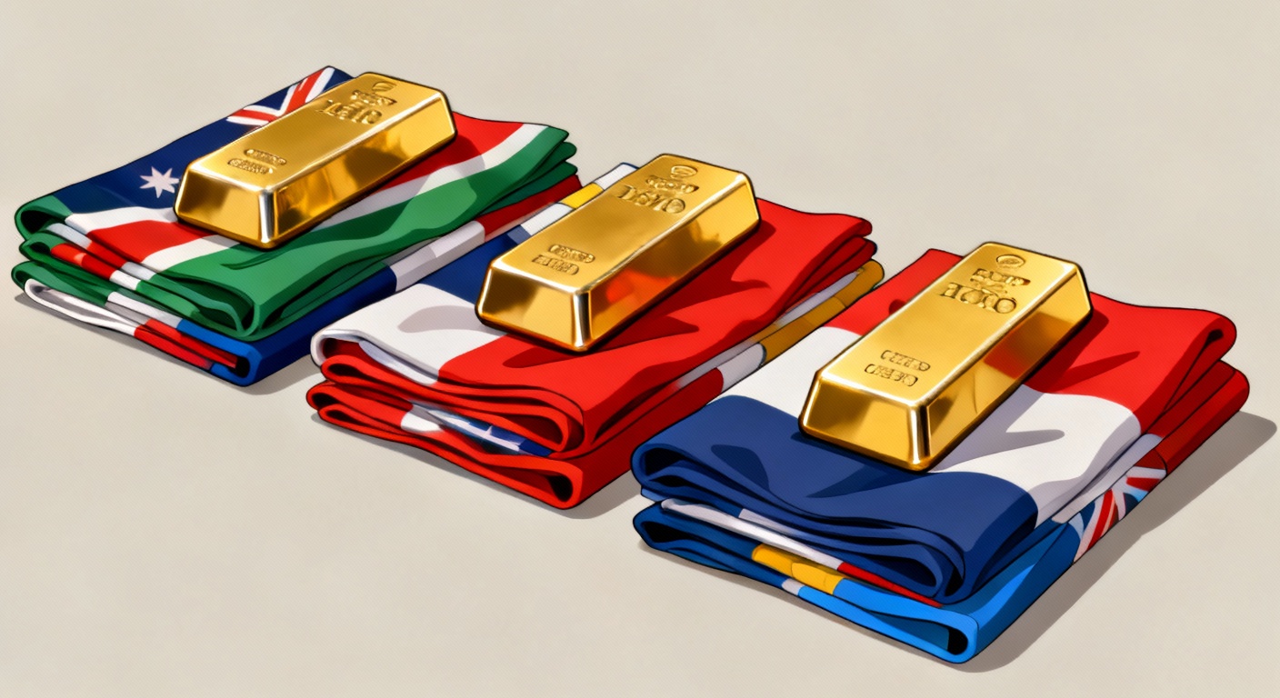 Les pays aussi se remplissent les poches d'or