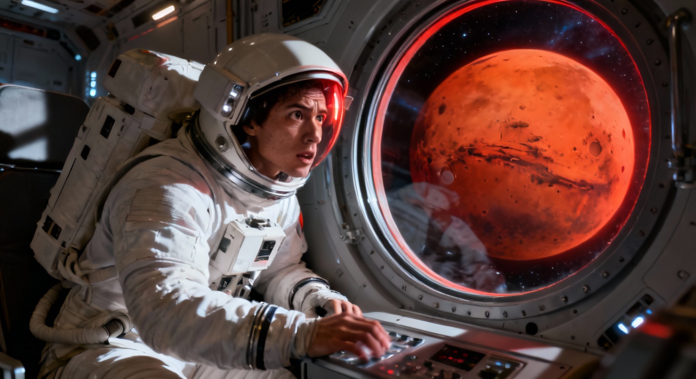 Le voyage vers Mars : ce rêve qui pourrait briser le corps humain