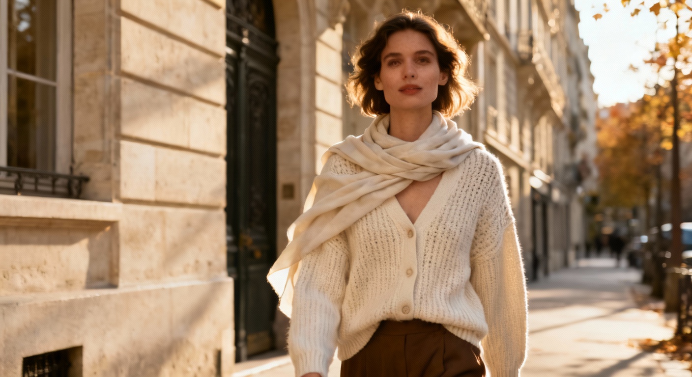 Le scardigan, cette pièce improbable qui va détrôner vos manteaux cet automne