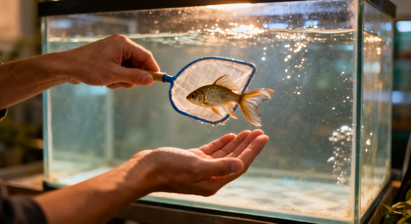 Que faire si l'on ne peut plus s'occuper de son poisson ?