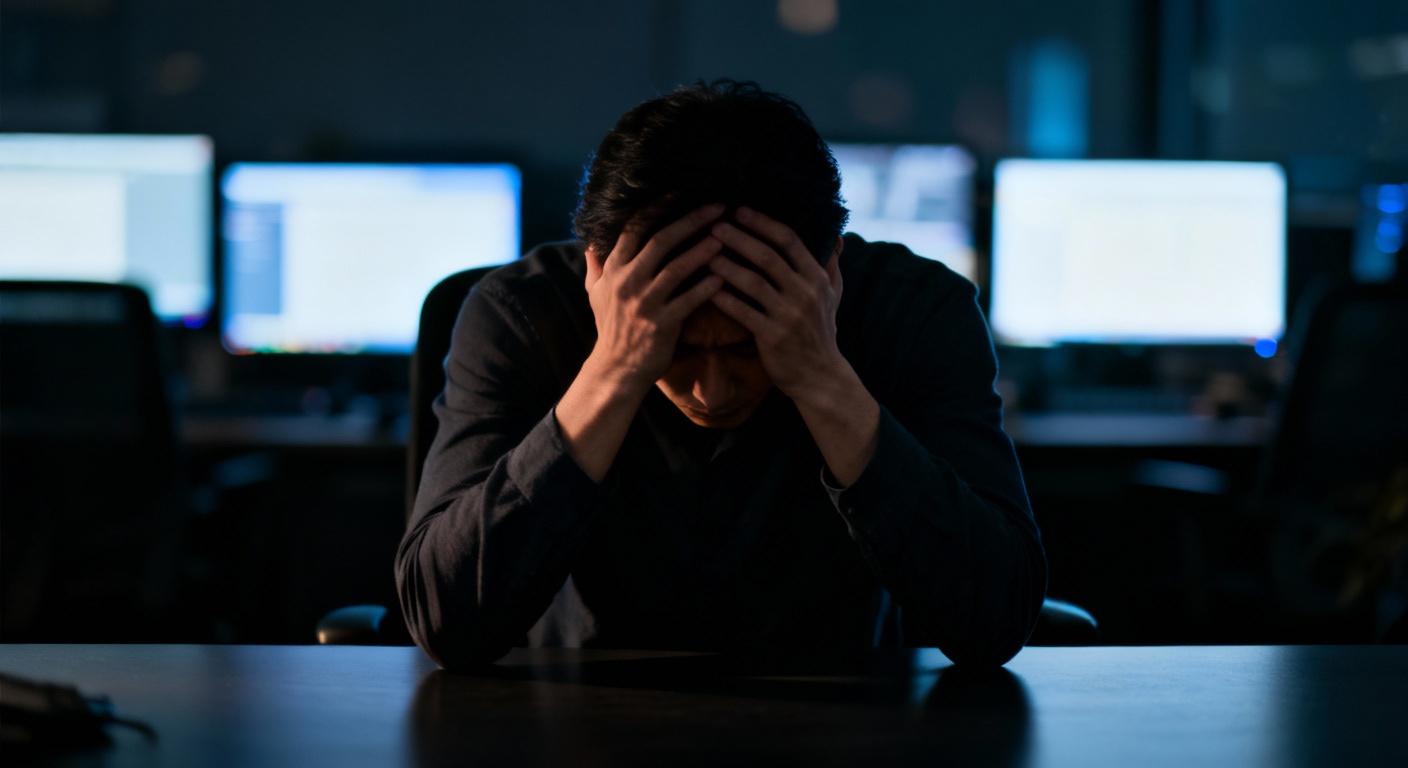 Burn-out : ce mal silencieux qui ronge 4 actifs sur 10, et les métiers en première ligne