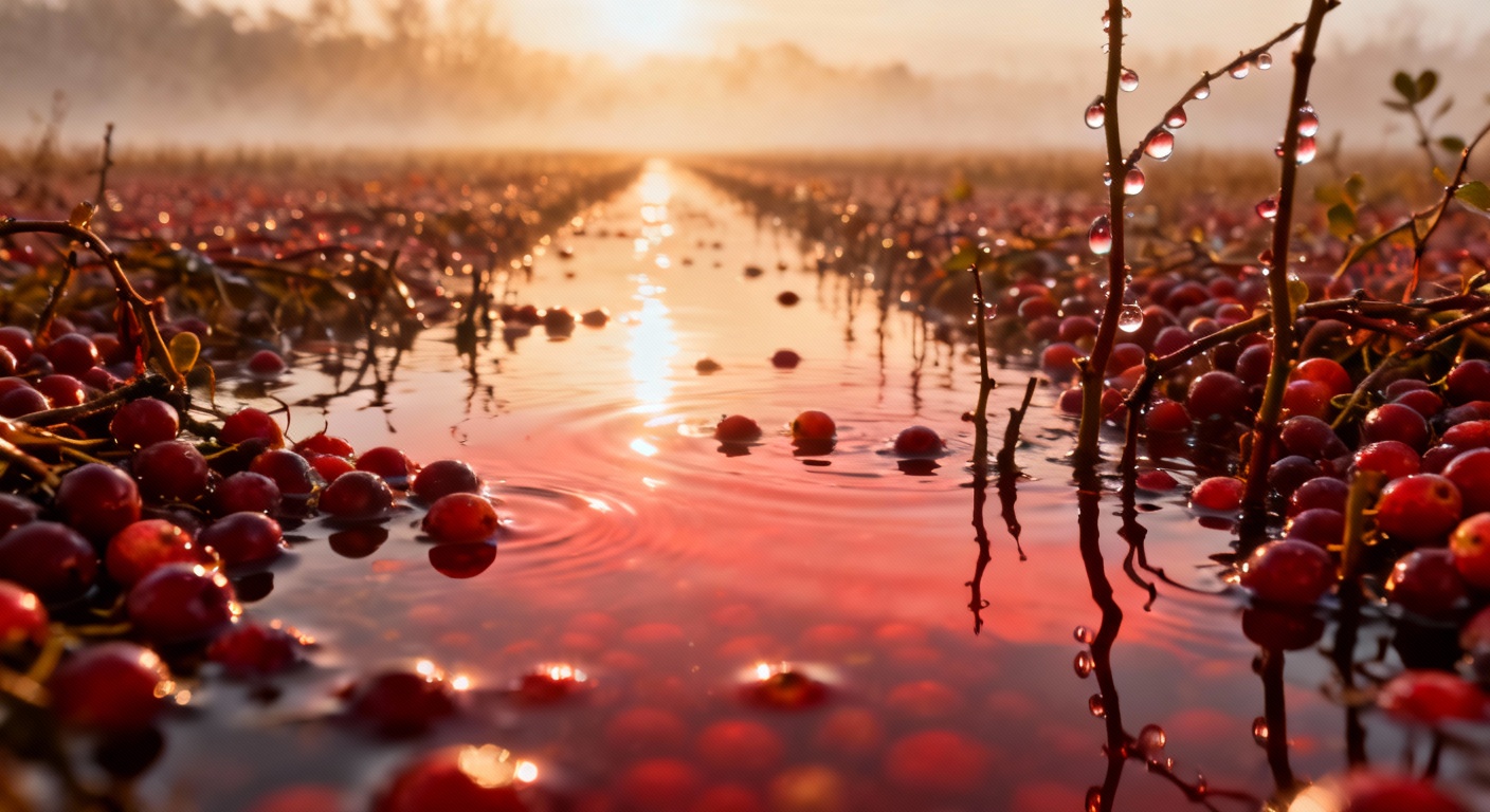 Le secret surprenant de la culture des canneberges : une histoire d&#039;eau... et d&#039;araignées !