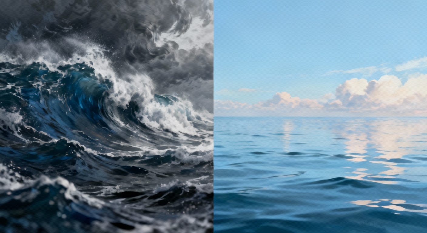 La grande contradiction entre les prévisions et la réalité