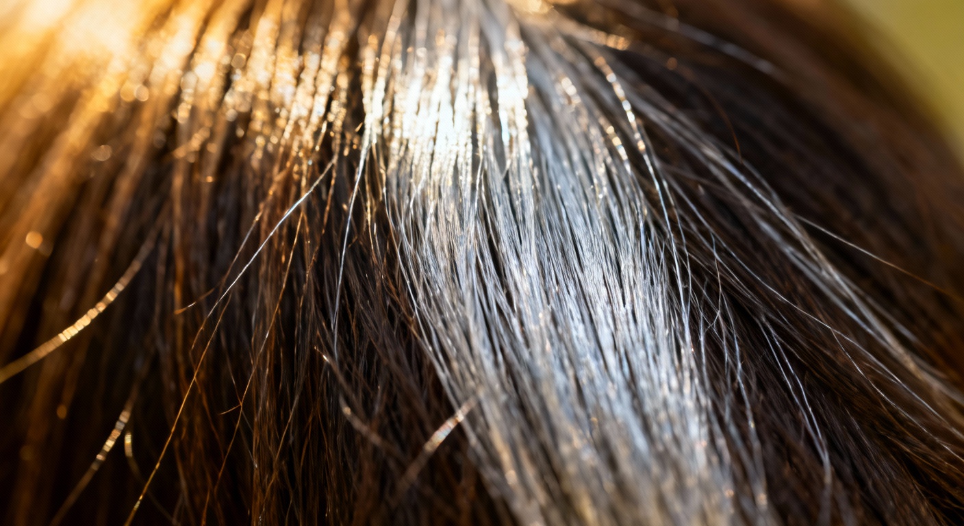 Les cheveux gris : un signe que votre corps se protège contre le cancer ?