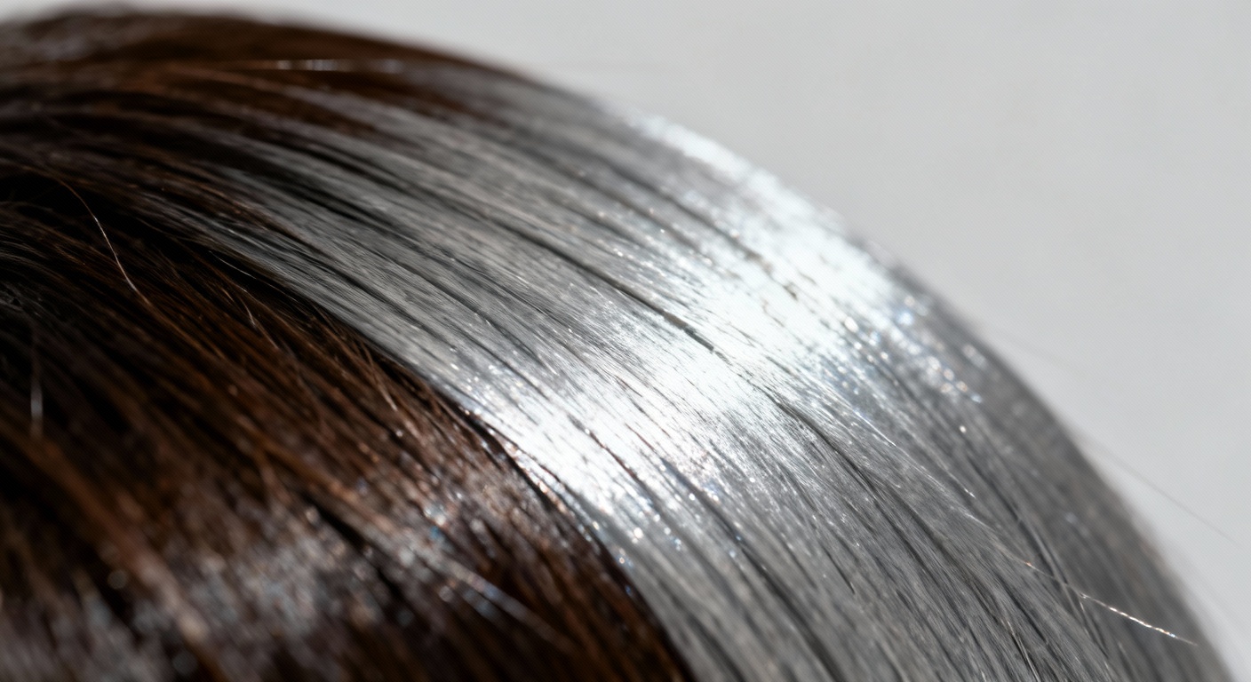 La sage décision du corps : le cheveu gris protecteur