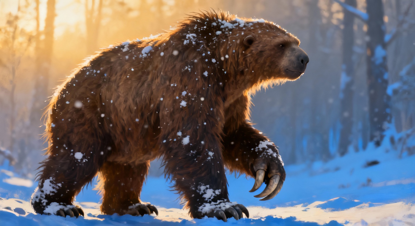 Le Megalonyx : ce cousin géant du paresseux qui vivait à l&#039;ère glaciaire