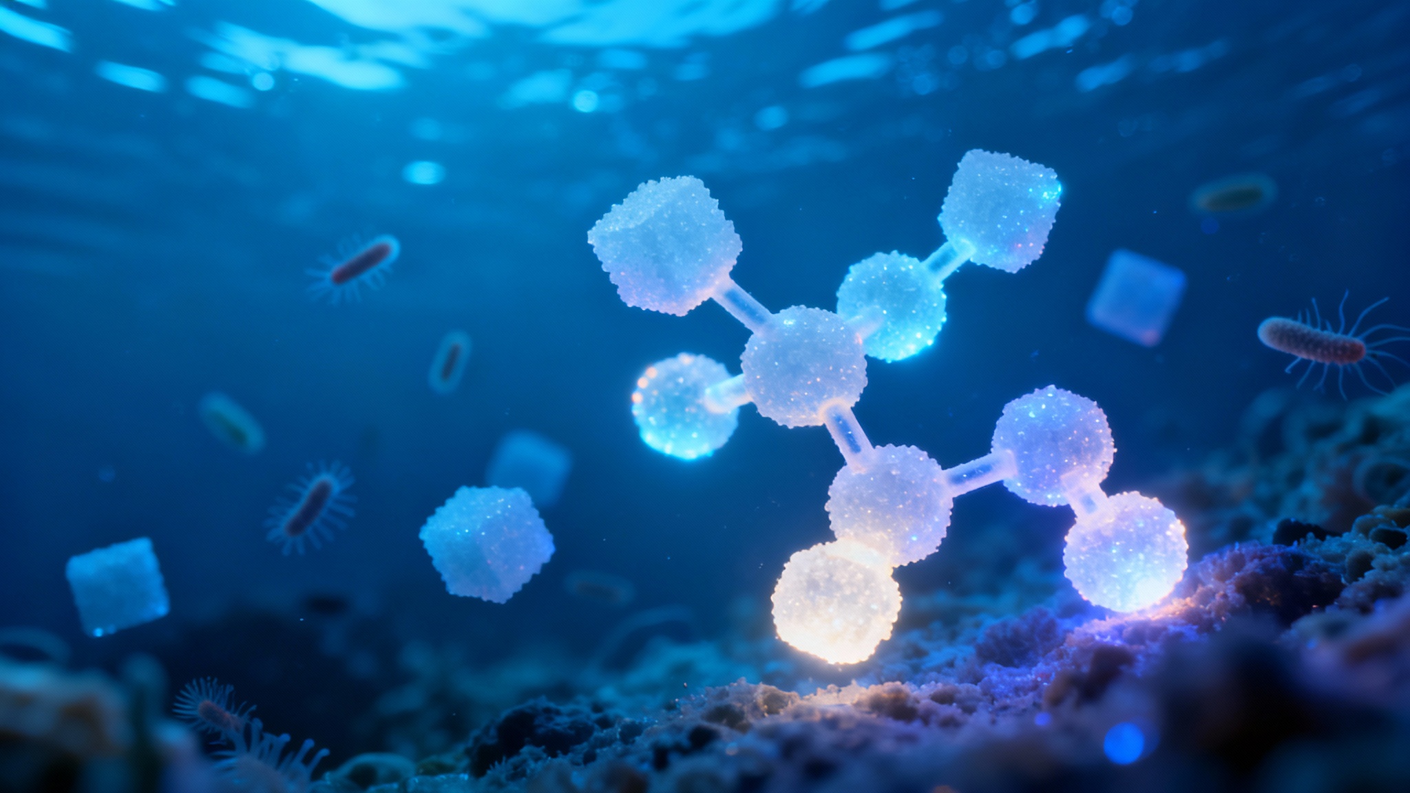 Des sucres qui brillent pour percer les mystères du carbone dans nos océans