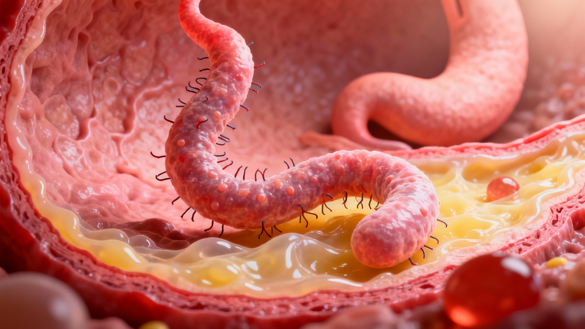 Le vrai coupable : une bactérie nommée Helicobacter pylori