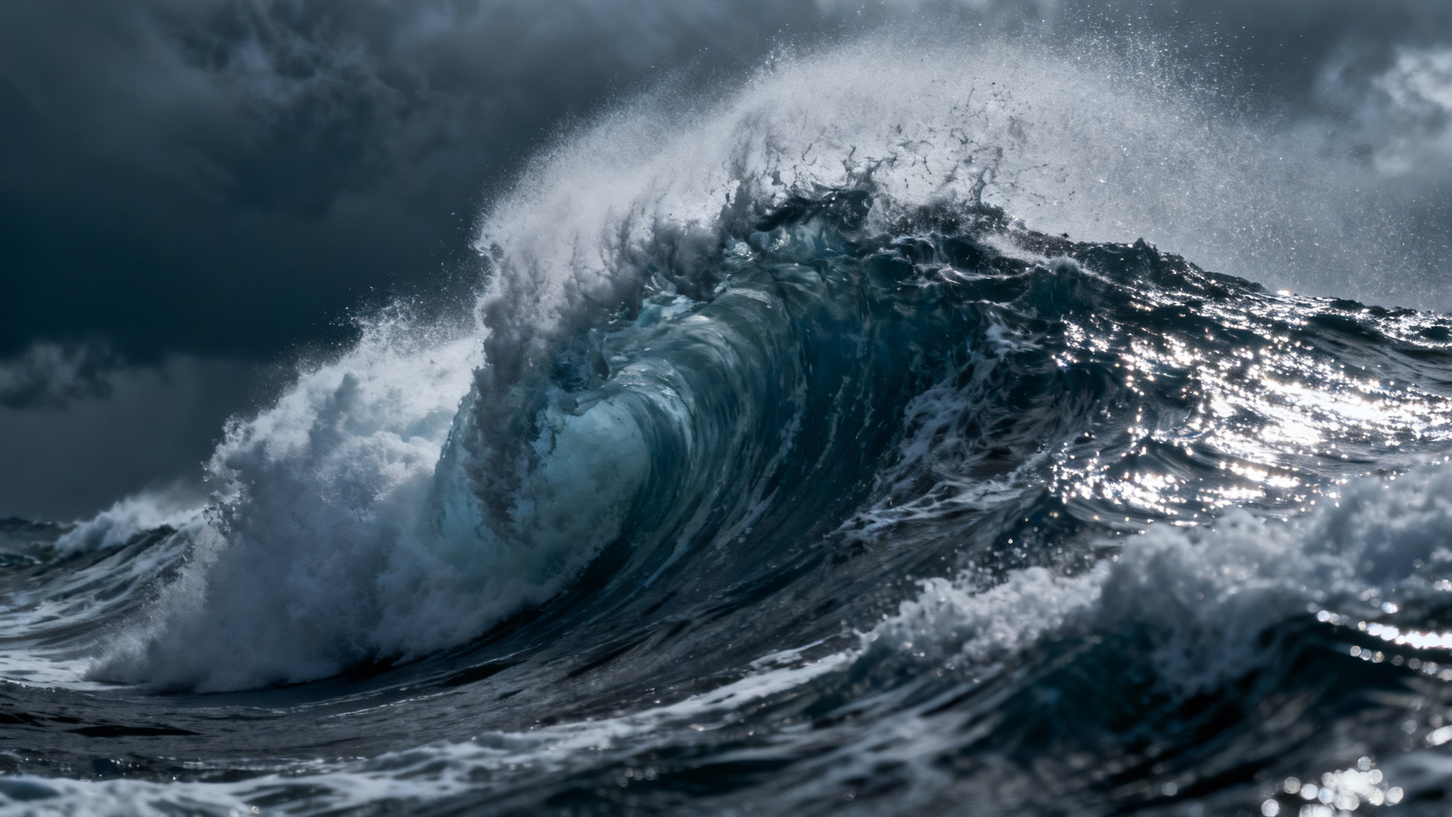 Vague record dans le Pacifique : un satellite a surpris un monstre de près de 20 mètres