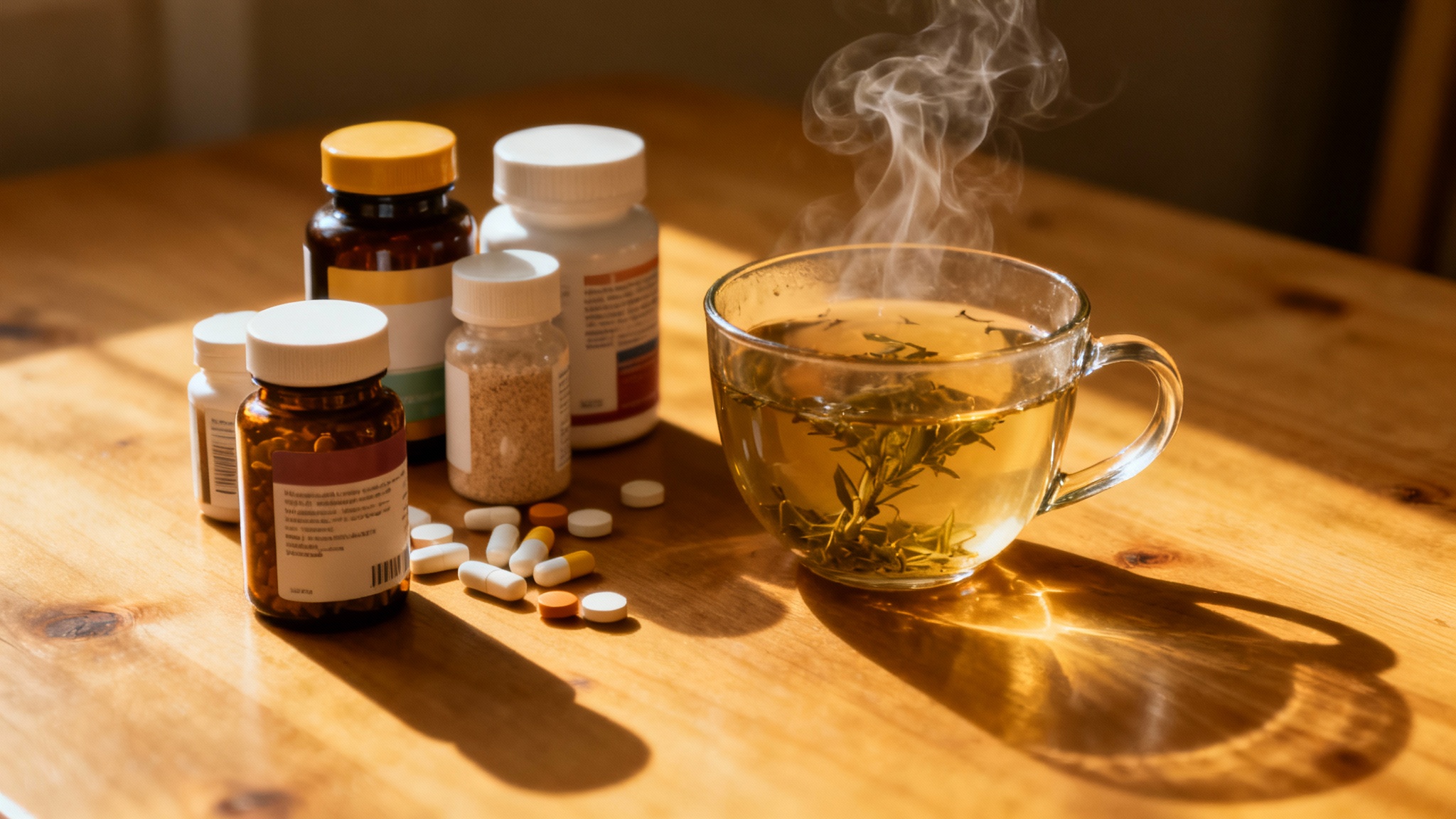 Le danger ne vient pas de la tisane du soir