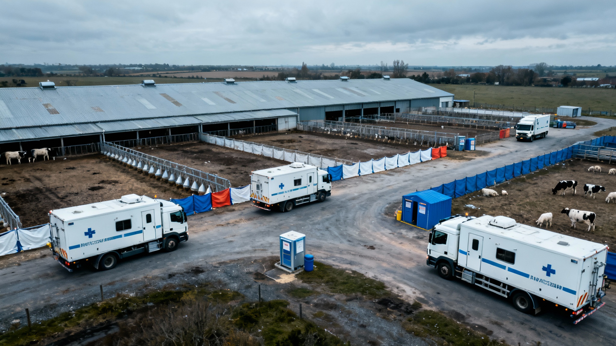 H5N1 : La situation délicate dans les fermes américaines