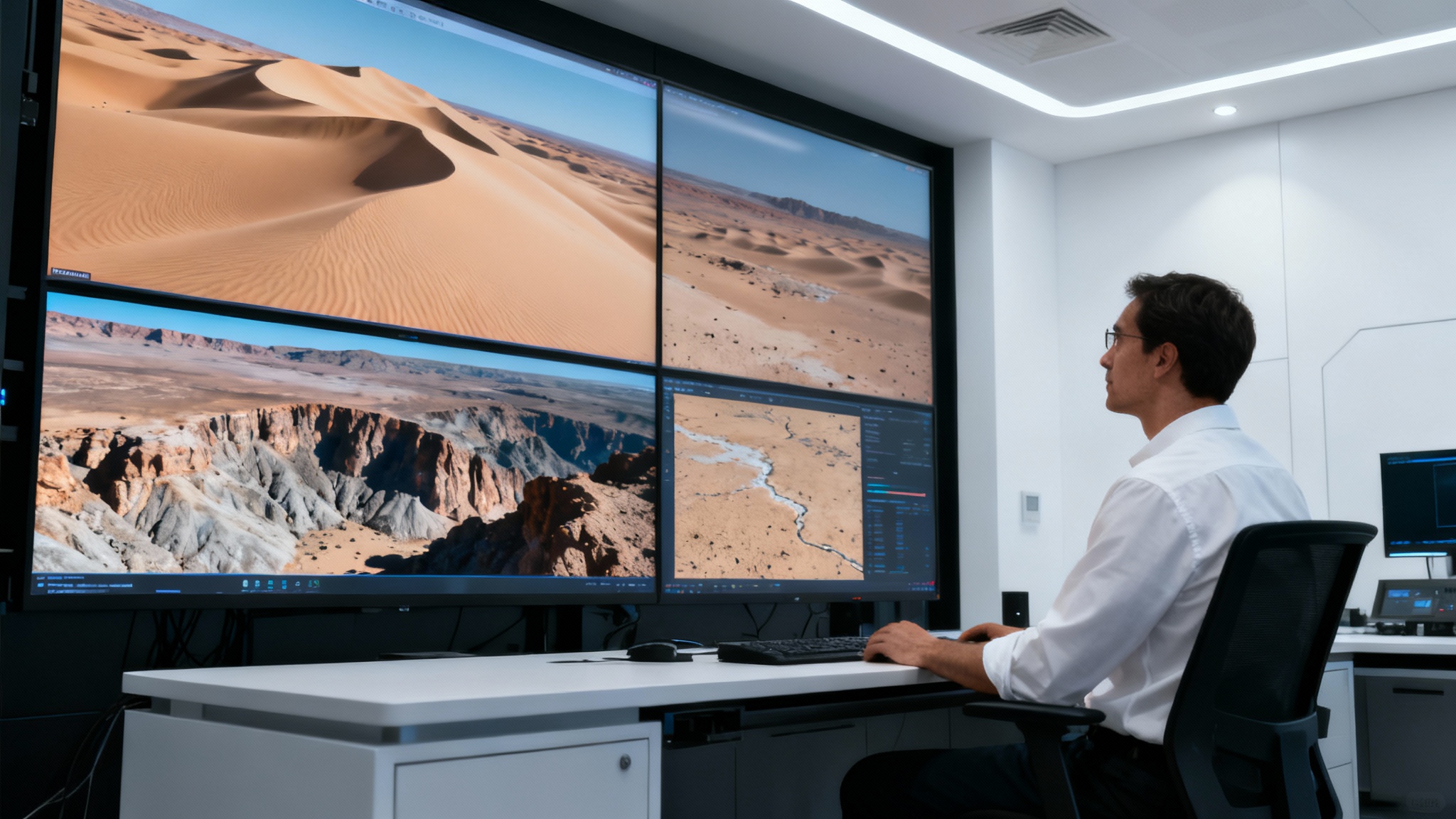 L'analyse à grande échelle par satellite