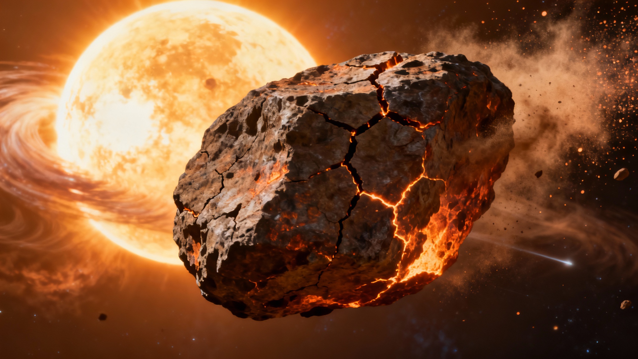 Les secrets que cache cette roche cosmique