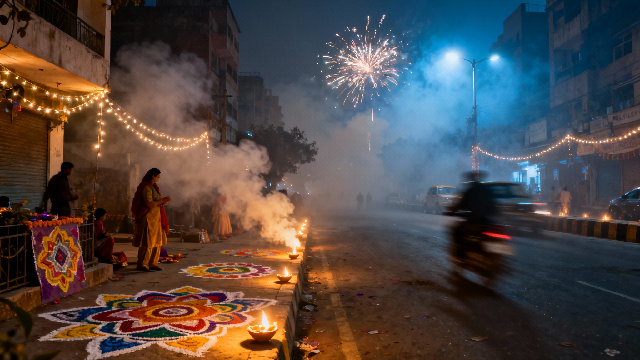 Après la fête des lumières, l'obscurité