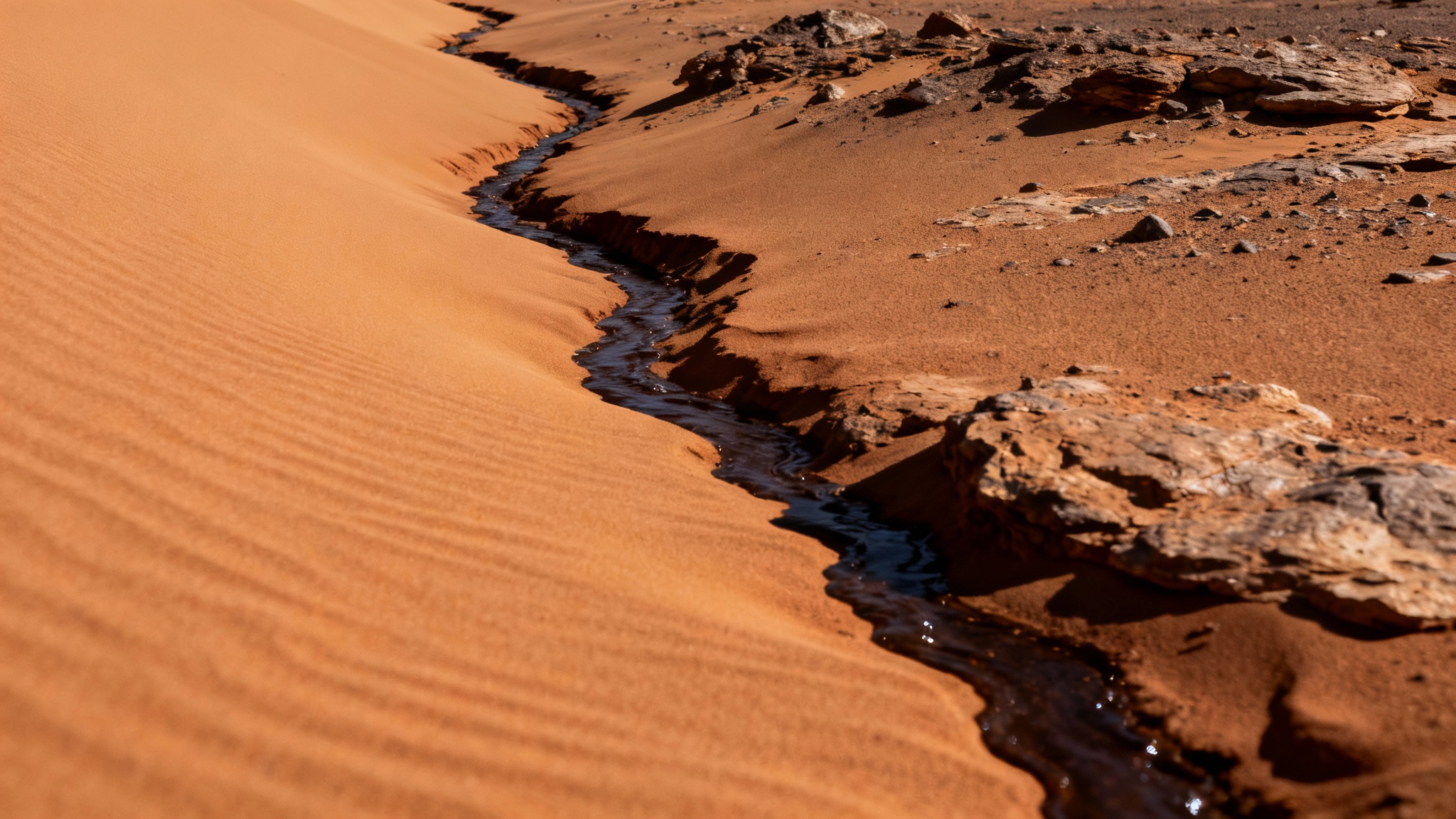Mystérieuses ravines sur mars : le secret de leur formation enfin révélé ?