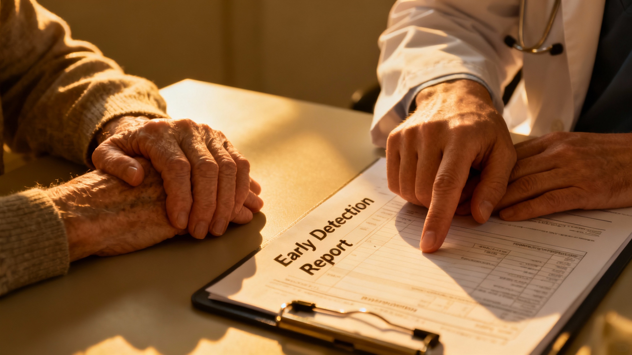 Un simple test sanguin pour un dépistage précoce ?