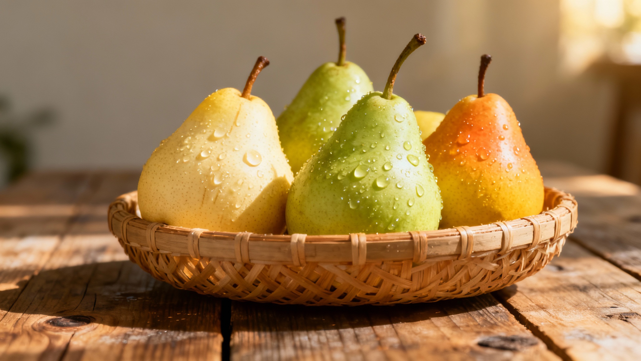 La poire, bien plus qu&#039;un simple fruit d&#039;automne : ses 5 surprenants atouts santé