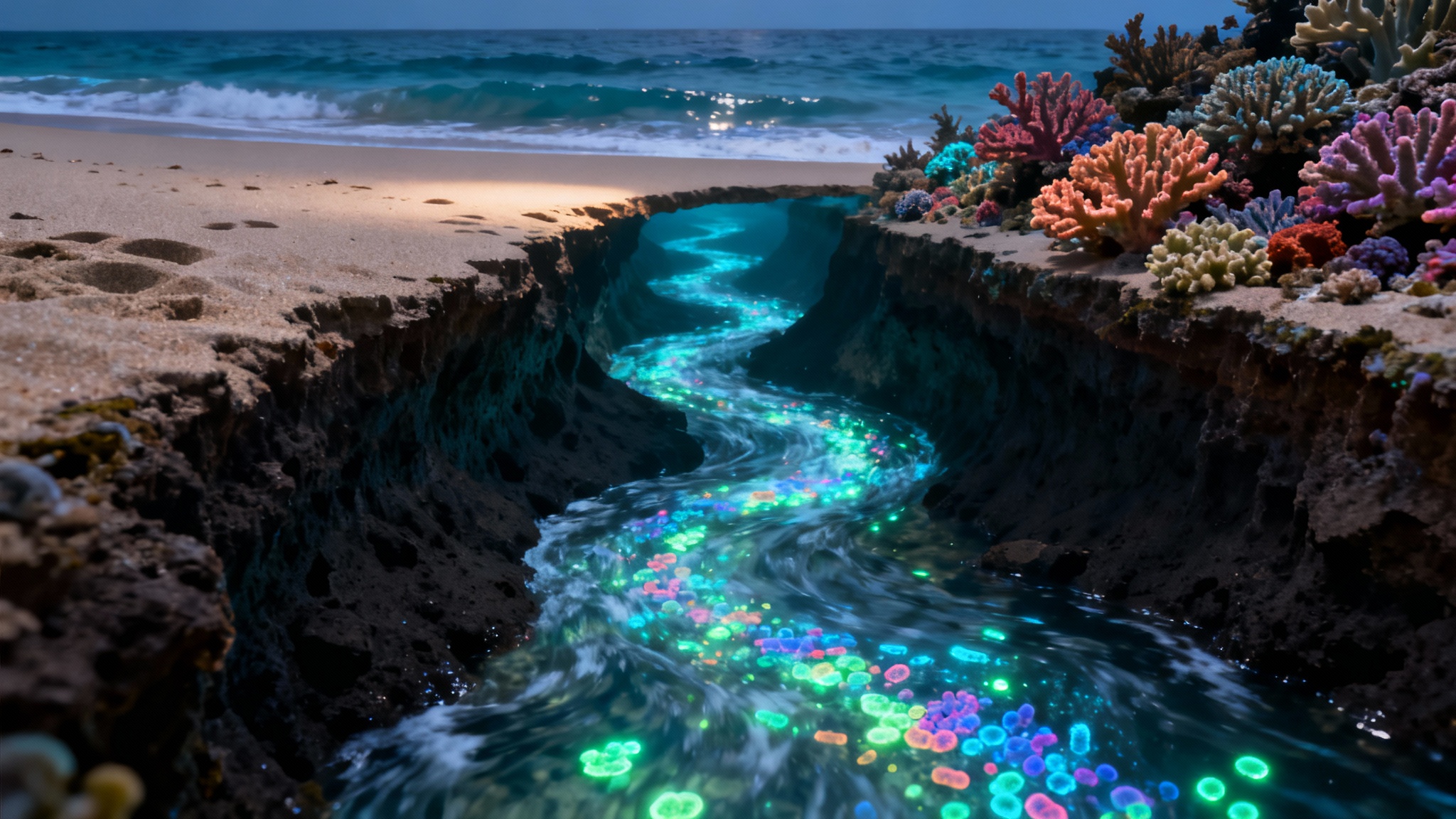 Une bactérie inattendue révèle le passage secret des microbes de la terre à la mer