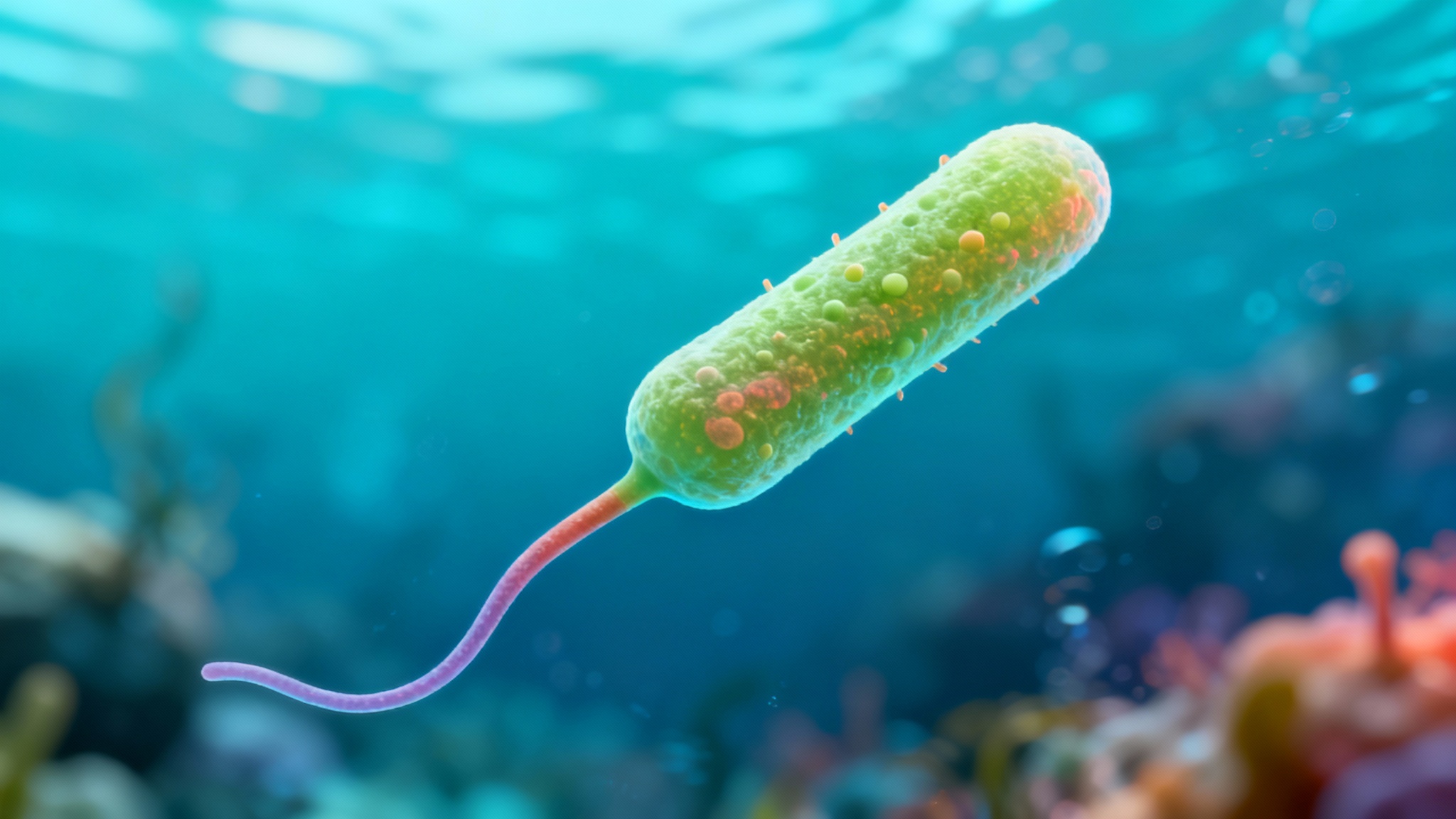 Une bactérie qui n'a rien à faire là