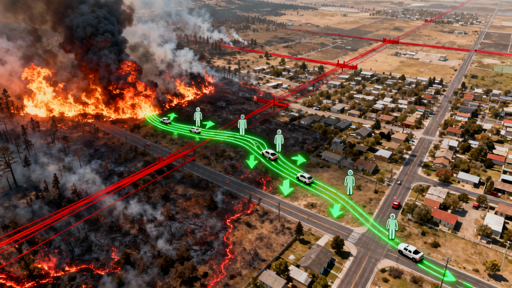 Évacuer le chaos : la promesse d'une meilleure gestion des feux
