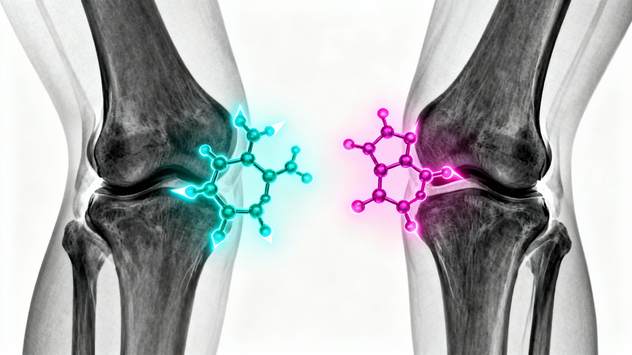 Arthrose du genou : le rôle trouble d&#039;une classe d&#039;antidiabétiques vedettes