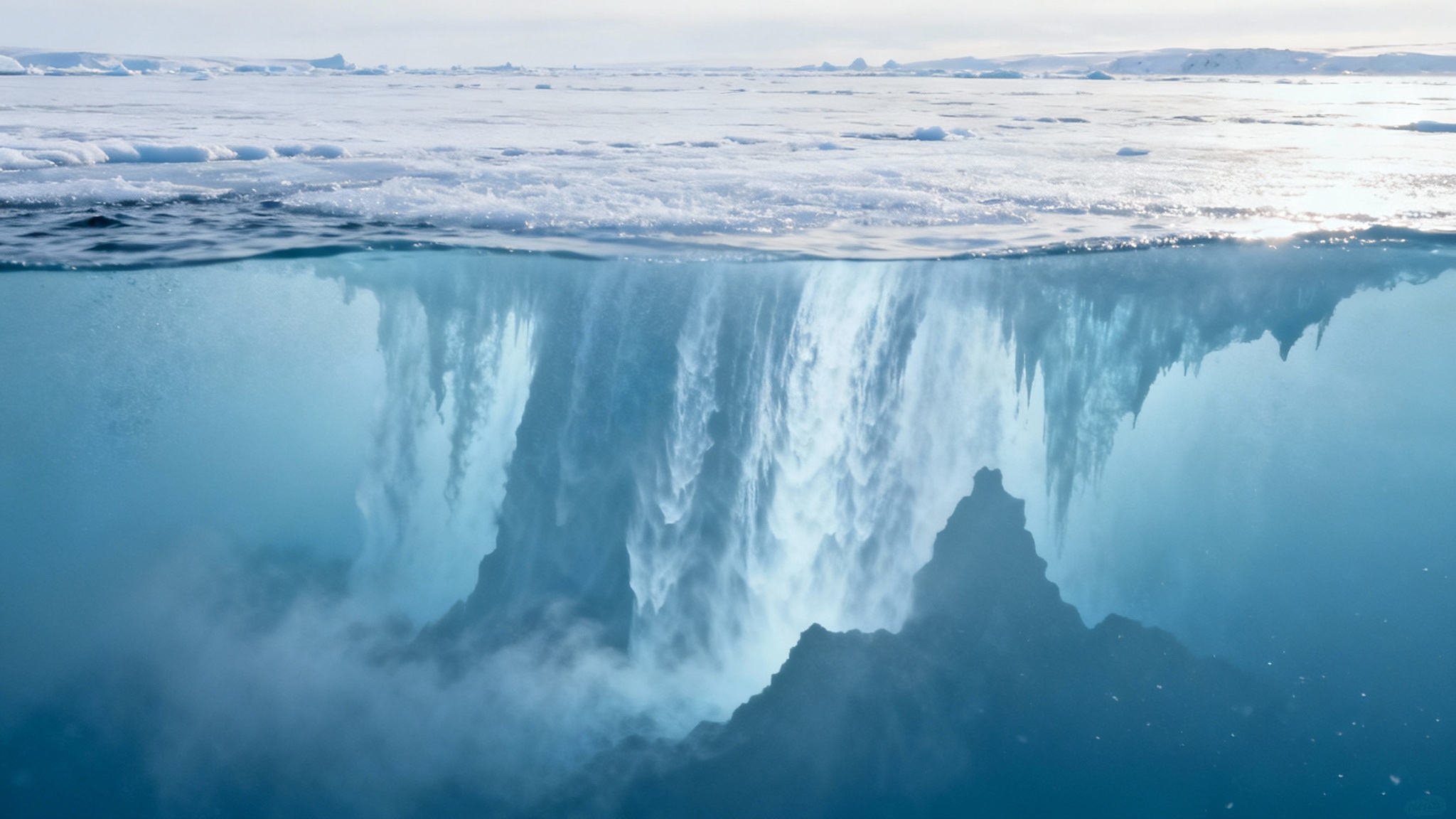 L&#8217;incroyable secret des océans : la plus grande cascade du monde est sous l&#8217;eau