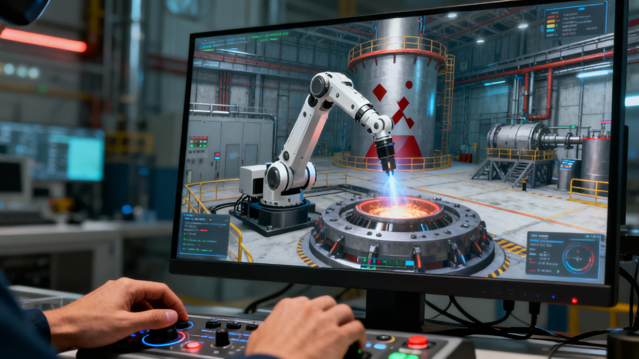 Démantèlement nucléaire : les robots au chevet des vieilles centrales