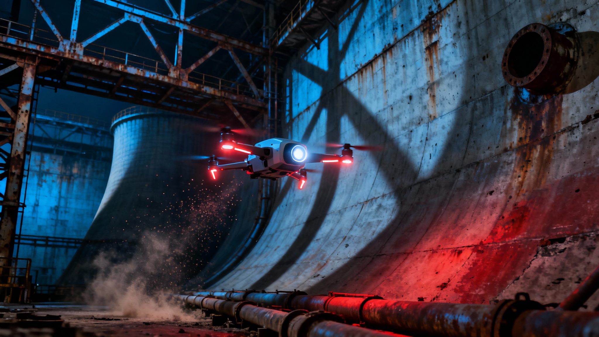 Des drones pour cartographier le danger