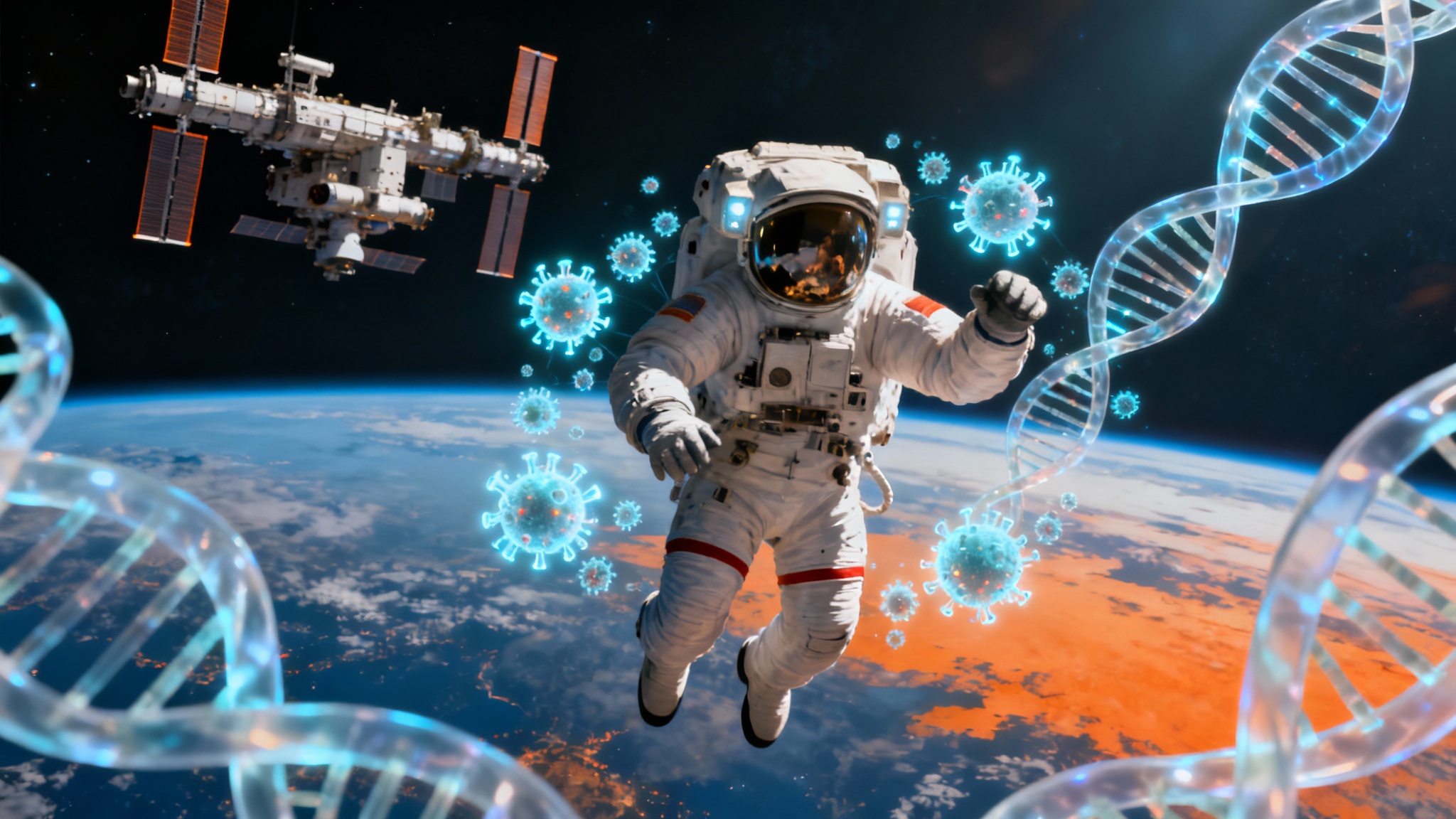 Astro-immunologie : comment l&#039;espace chamboule notre système immunitaire