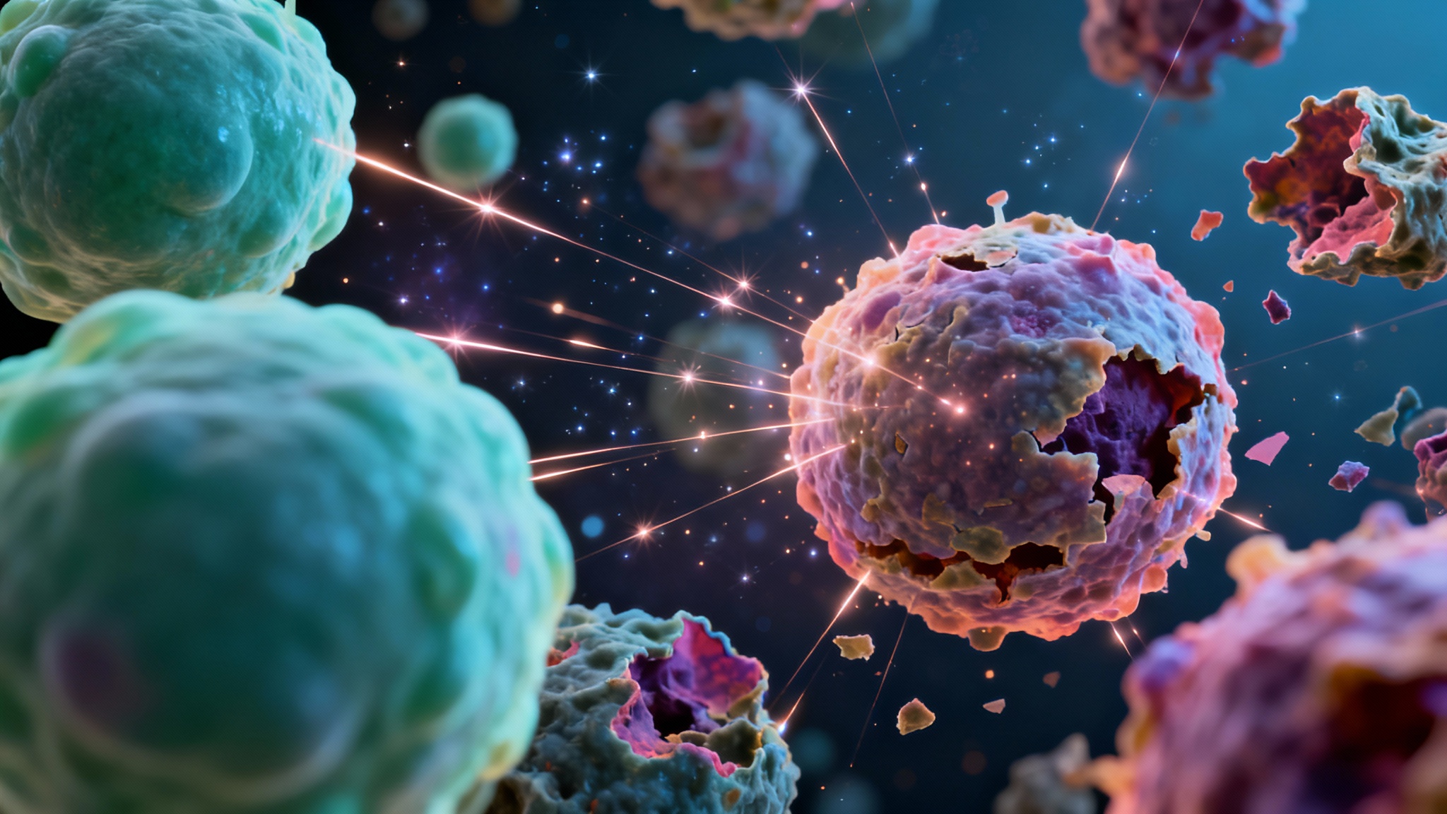 Nos cellules sous la pression du cosmos