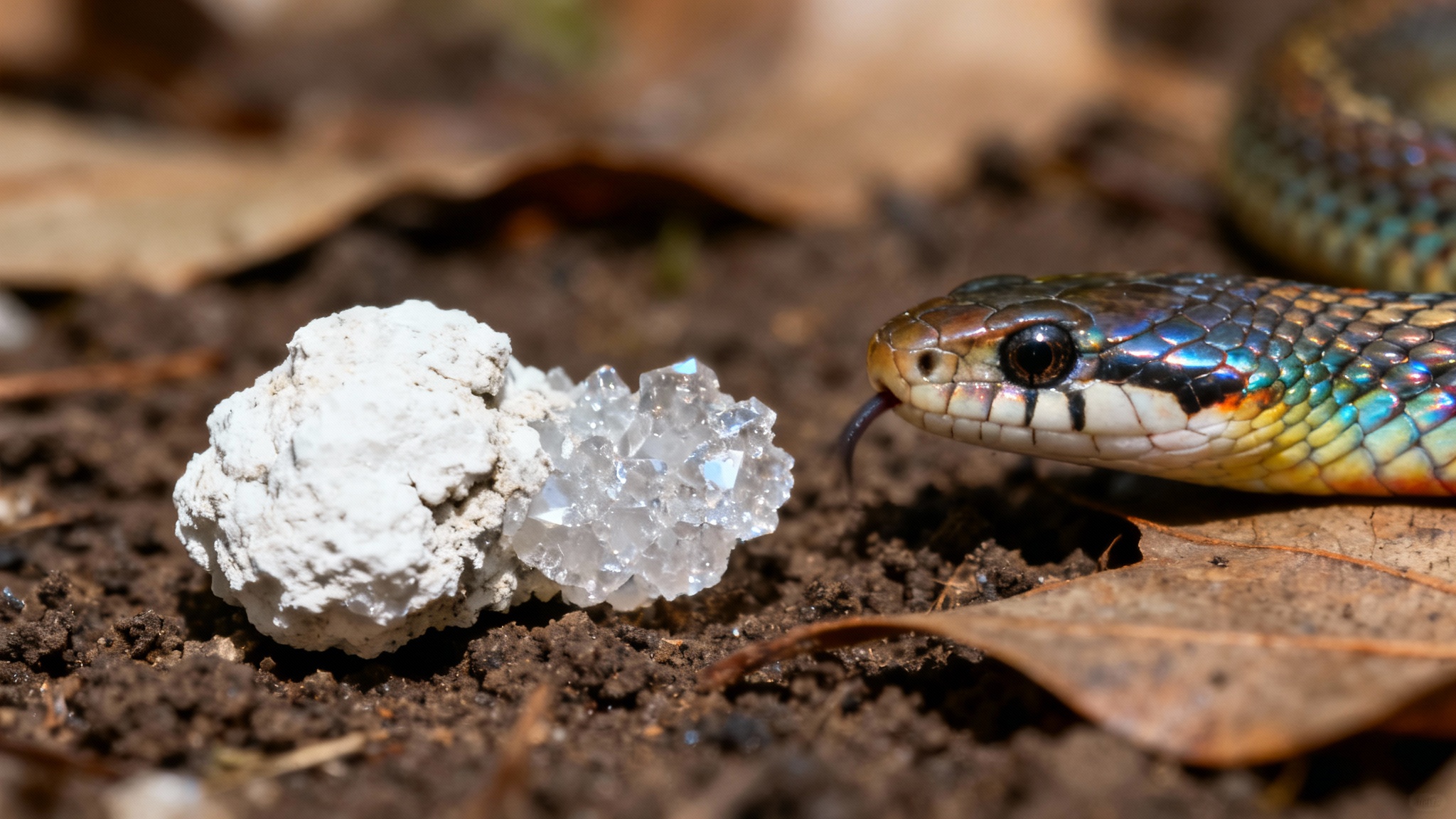 Le secret des reptiles : pourquoi uriner des cristaux est une astuce de génie