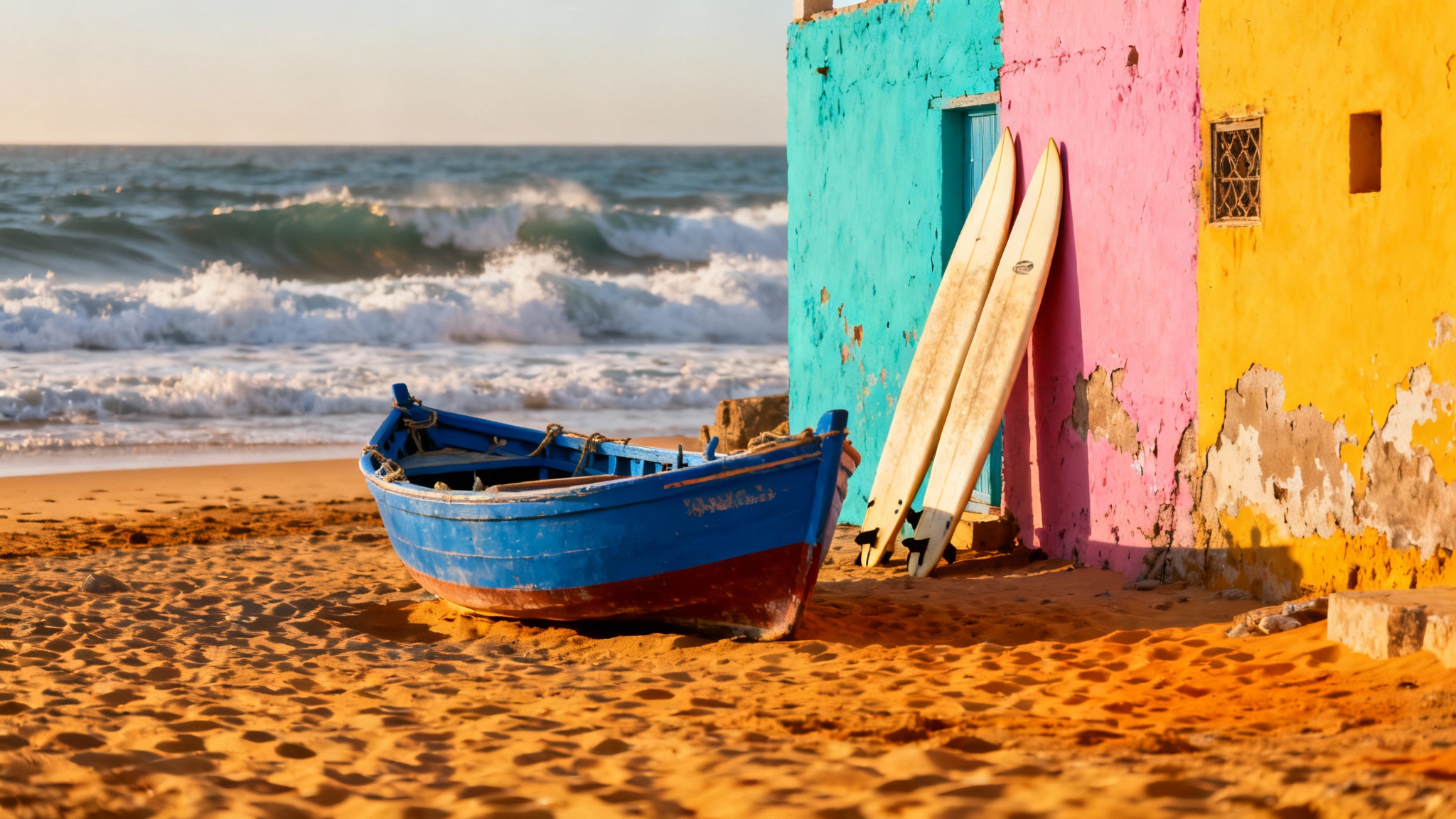 Taghazout, le cœur battant du surf marocain