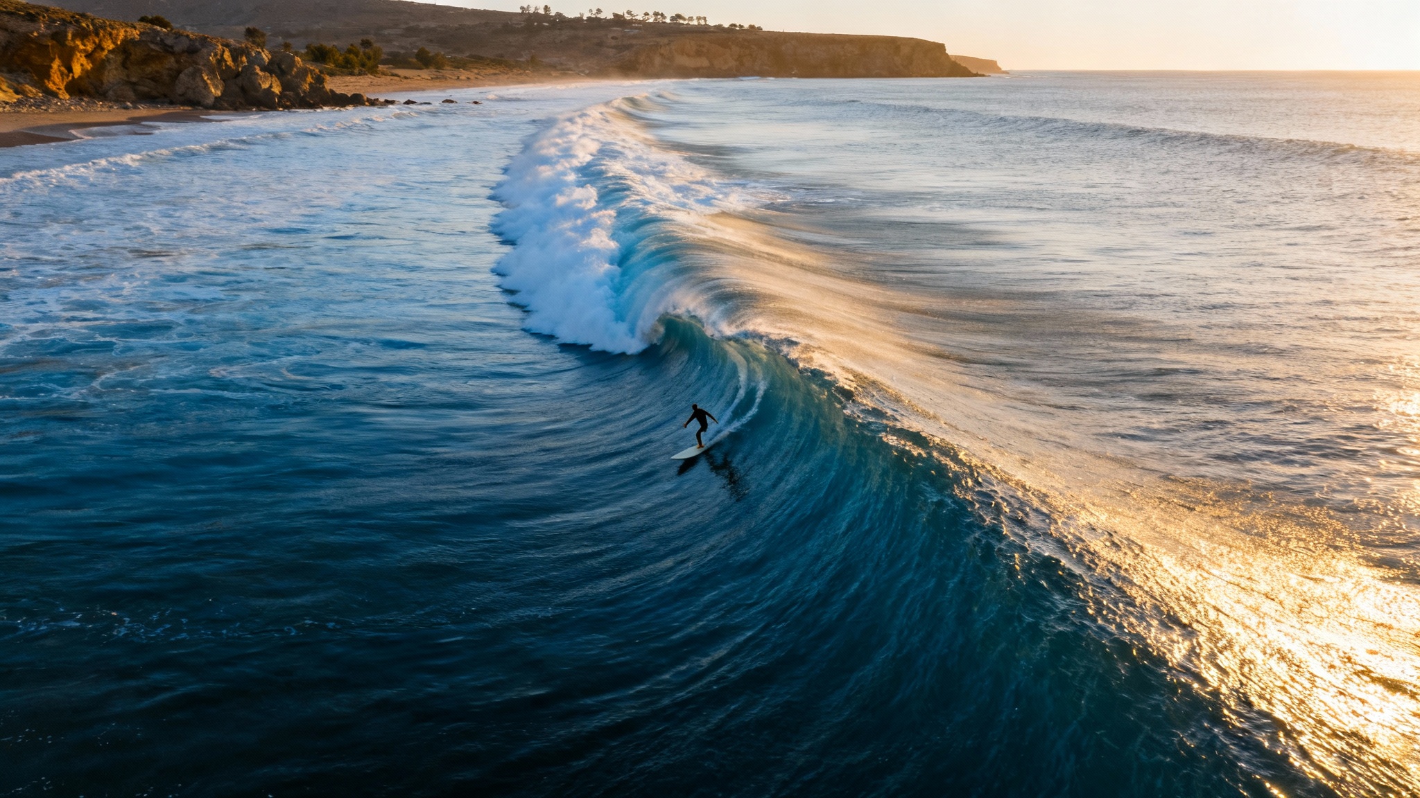 Imsouane et sa baie magique, le rêve des longboarders