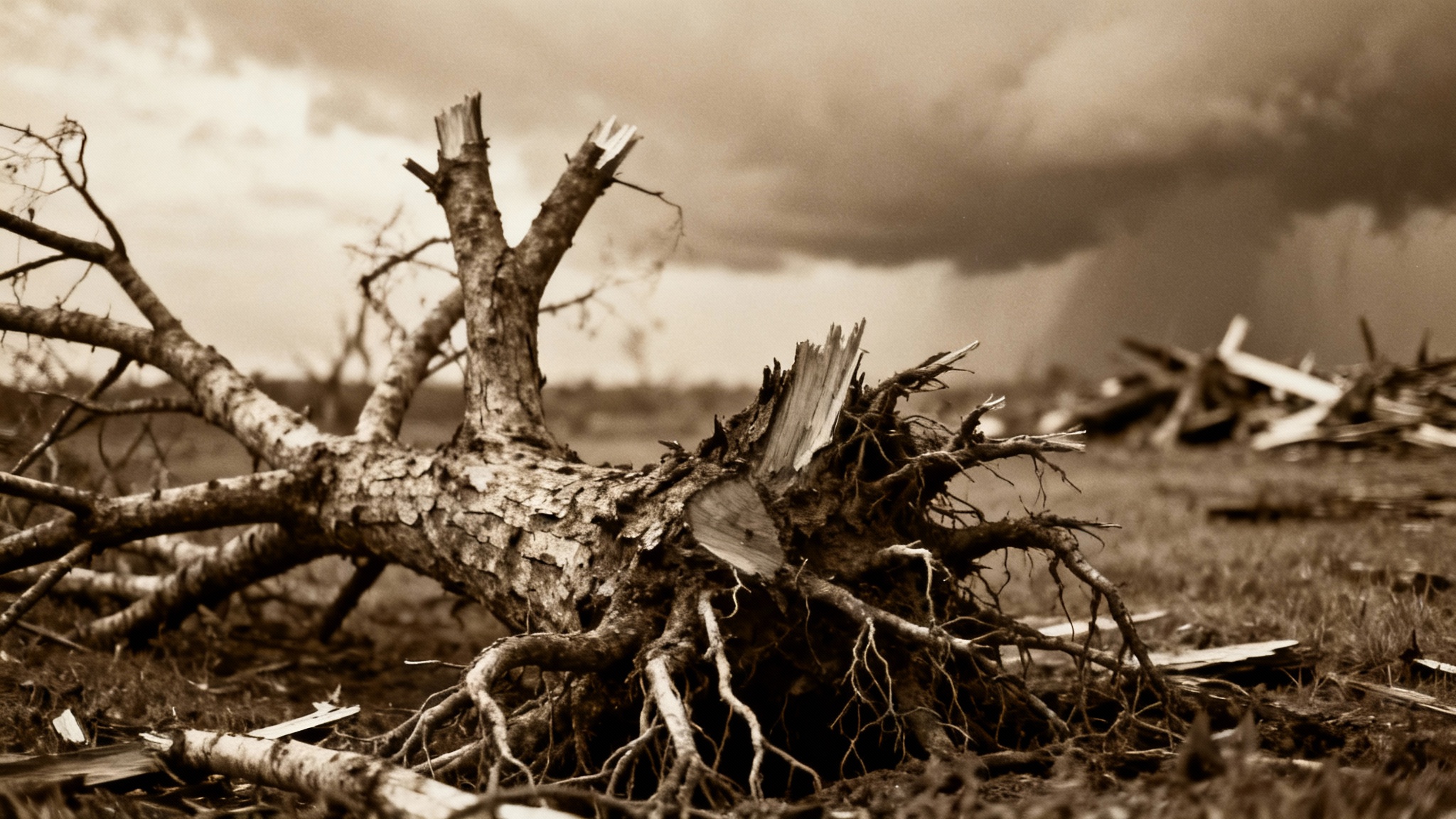 Un ciel déjà chargé d'histoire récente