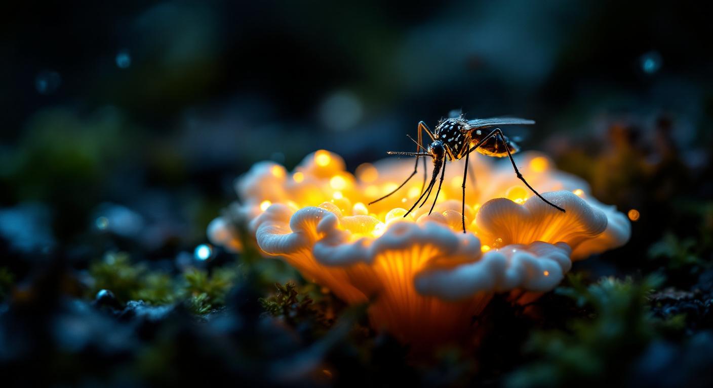 Le piège se referme : un champignon parfumé, nouvelle arme fatale contre les moustiques