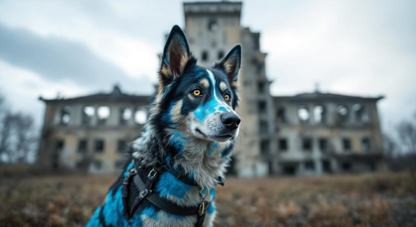 Le mystère des chiens bleus de tchernobyl : la piste bien plus terre à terre des chercheurs