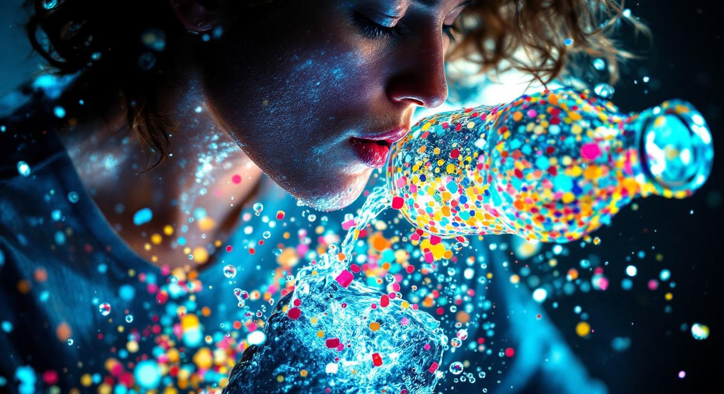 Eau en bouteille : le piège invisible des microplastiques que nous buvons chaque jour