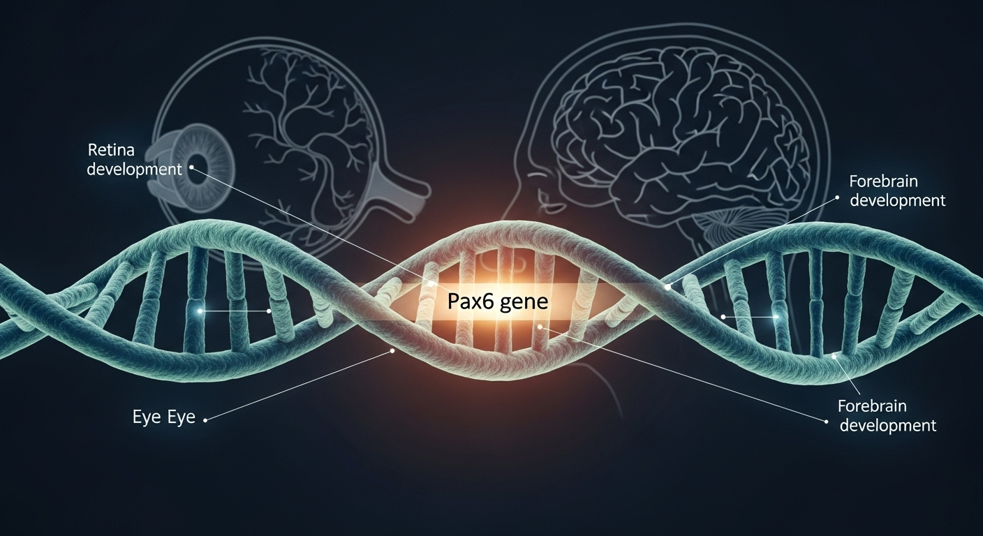 La piste génétique du Pax6, un chef d'orchestre commun
